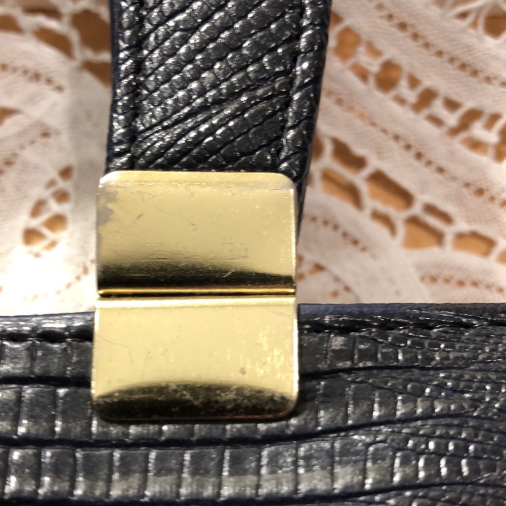 🦋Vintage Navy Office Tote Bag - Picture 8 of 13